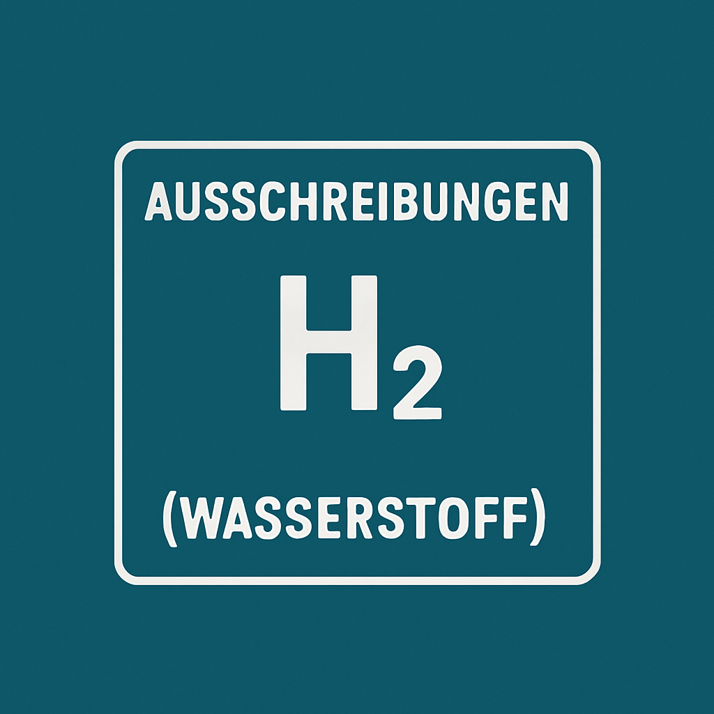 Logo für die Wasserstoff Ausschreibungsplattform der Bundesregierung